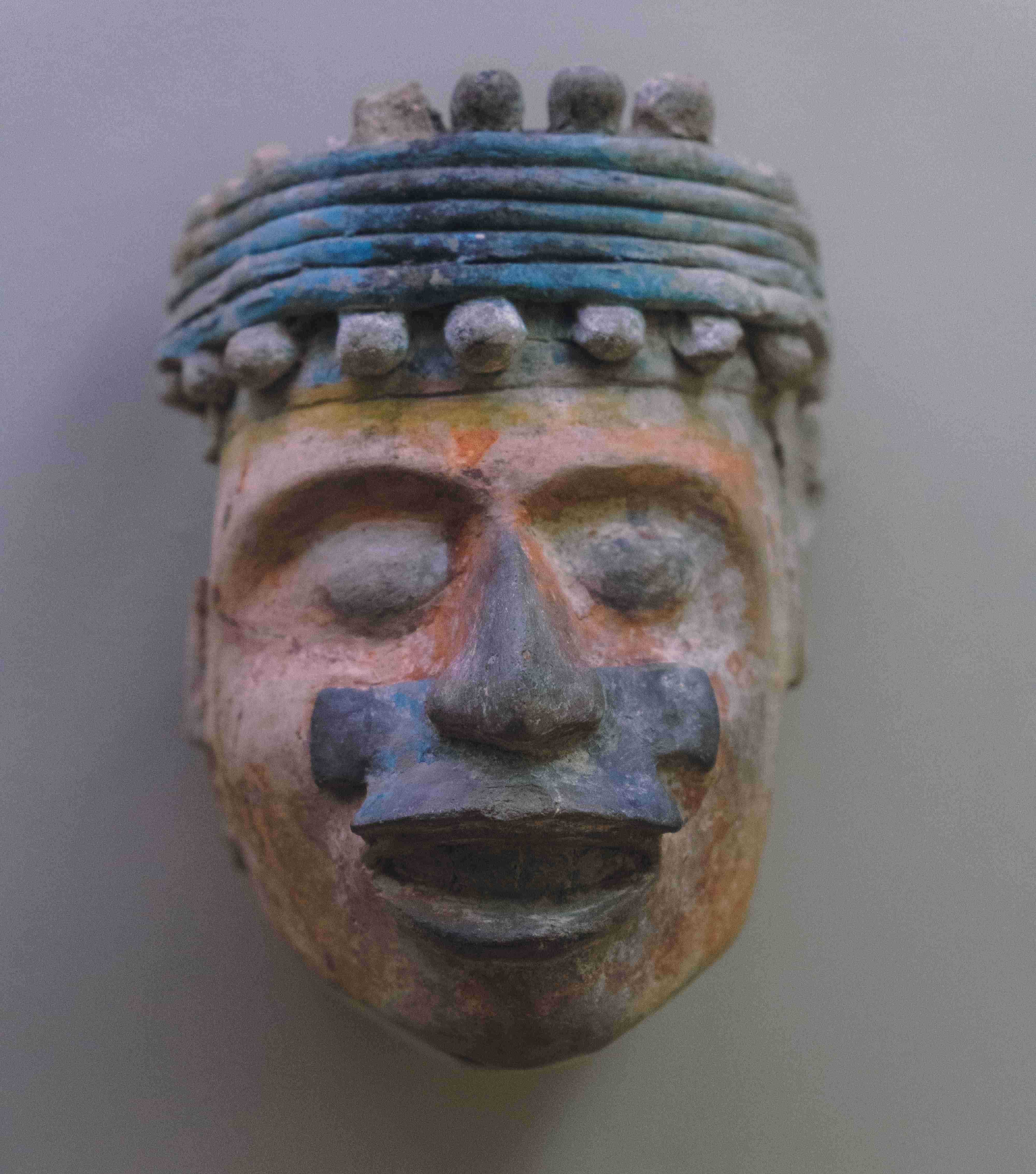 Mayan Mask Sculpture 3